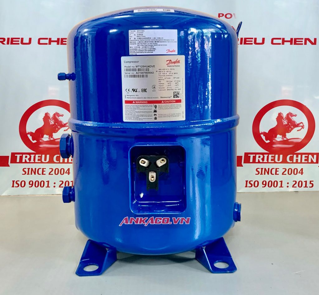 Máy nén lạnh Danfoss 10HP MT125HU4DVE 5 MT125HU4EVE
