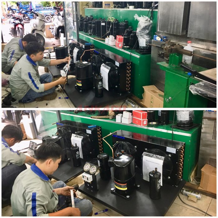 Cụm máy nén Copeland 5HP CRNQ-0500-TFD-522