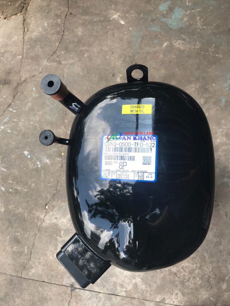 Máy nén lạnh Copeland Piston 5HP CRNQ-0500-TFD-522 6 may nen lanh copeland 5 hp CRNQ 0500 TFD 1 3