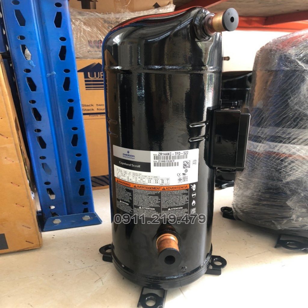 Máy nén lạnh Copeland 12HP - ZR144KC-TFD-522 6 zr144kc tfd 522 4