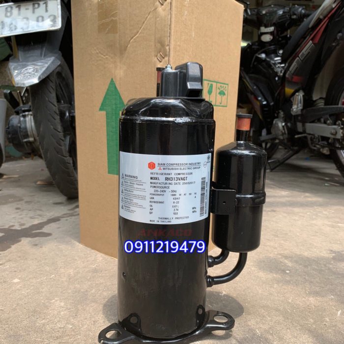 Máy Nén Lạnh Mitsubishi 2HP RH313VAGT 5 RH313VAGT