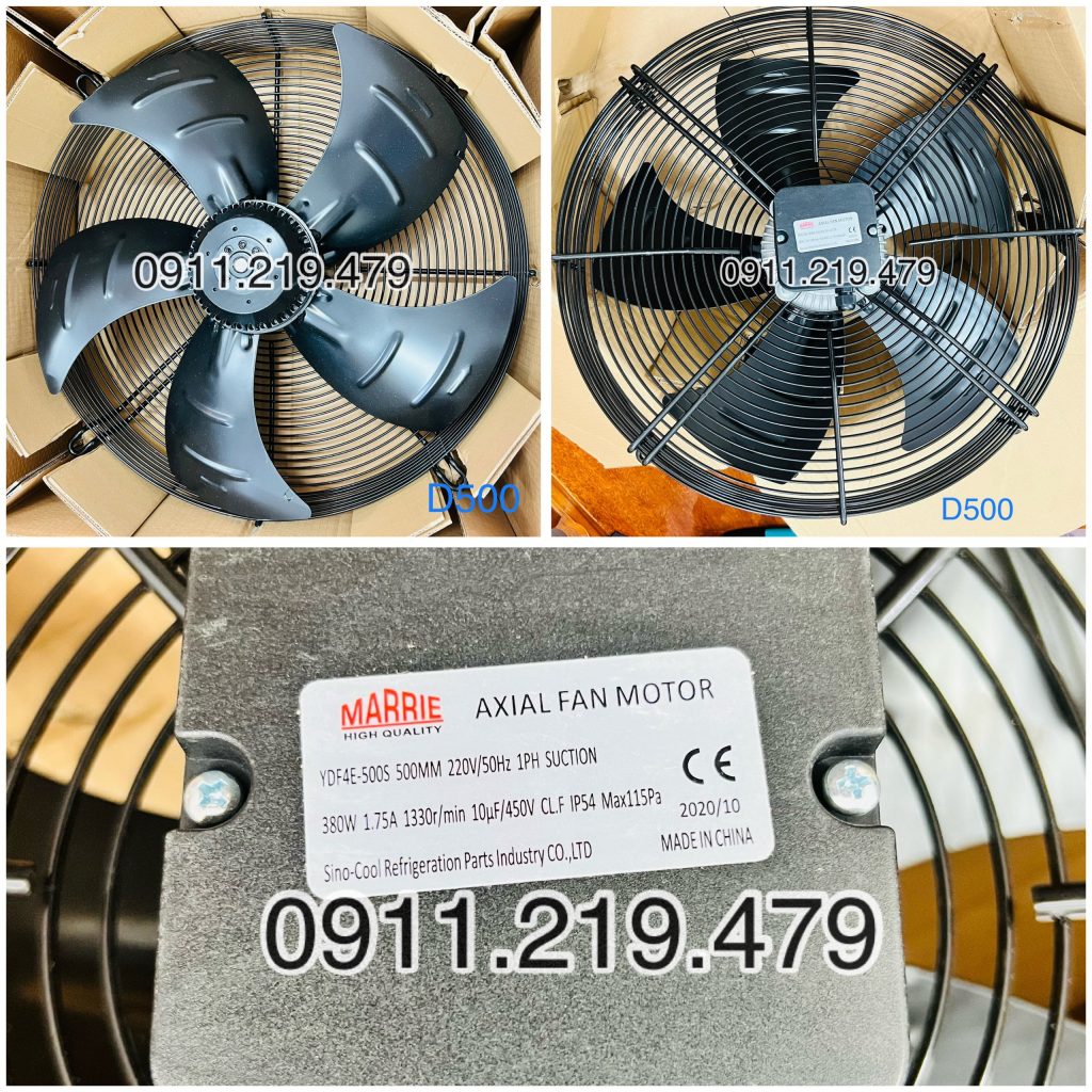 Quạt dàn kho lạnh 18 D500 2