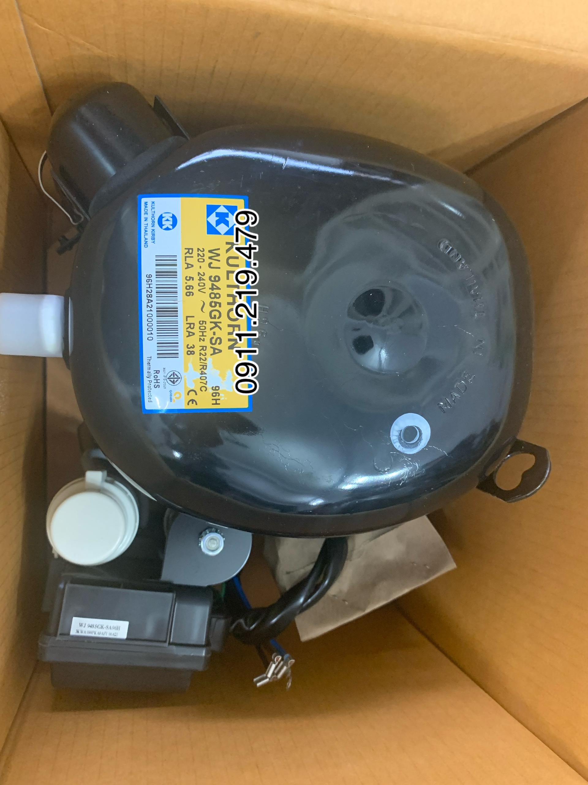 Máy nén lạnh Kulthorn 1.3HP WJ9485GK-SA 5 WJ9485GK SA 2 1