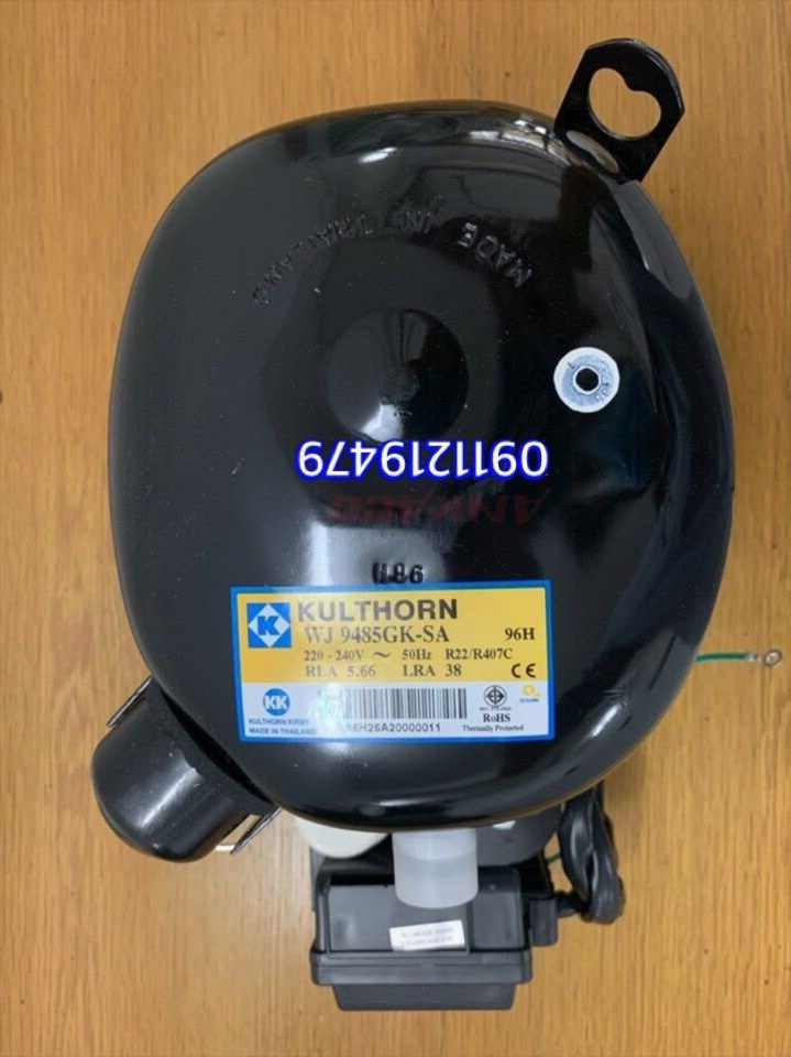 Máy nén lạnh Kulthorn 1.3HP WJ9485GK-SA 6 WJ9485GK SA 4 rotated