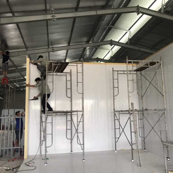 Lắp kho đông thực phẩm tại Long An 5 kho dong sau rieng 2