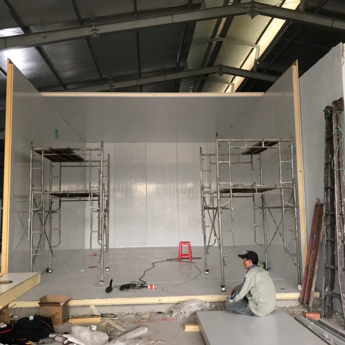 Lắp kho đông thực phẩm tại Long An 4 kho dong sau rieng 3