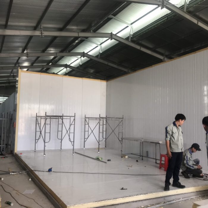 Lắp kho đông thực phẩm tại Long An 6 kho dong sau rieng