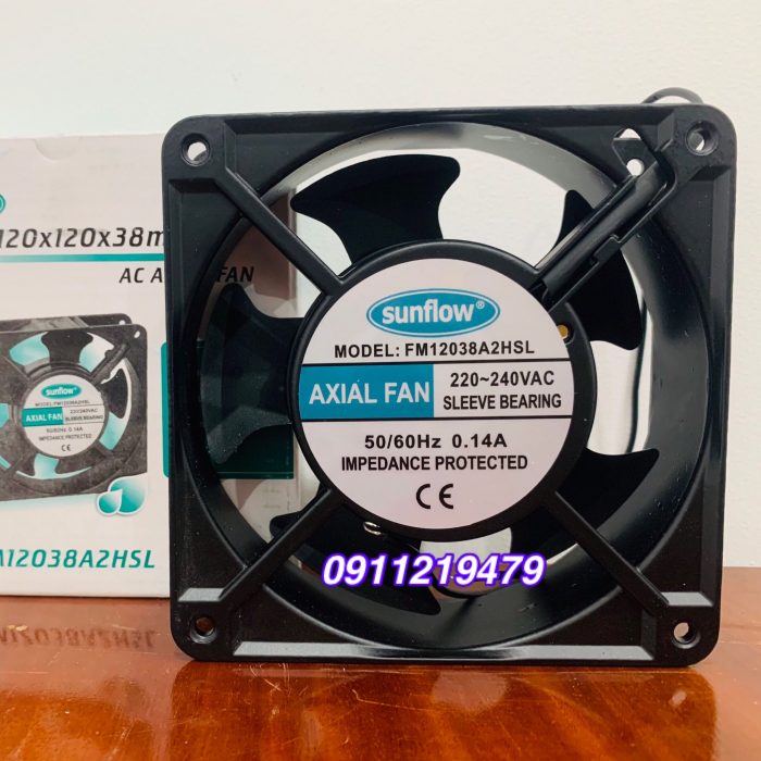 Quạt Coca quạt tủ đông-Motor quạt 8 quat lam mat 1