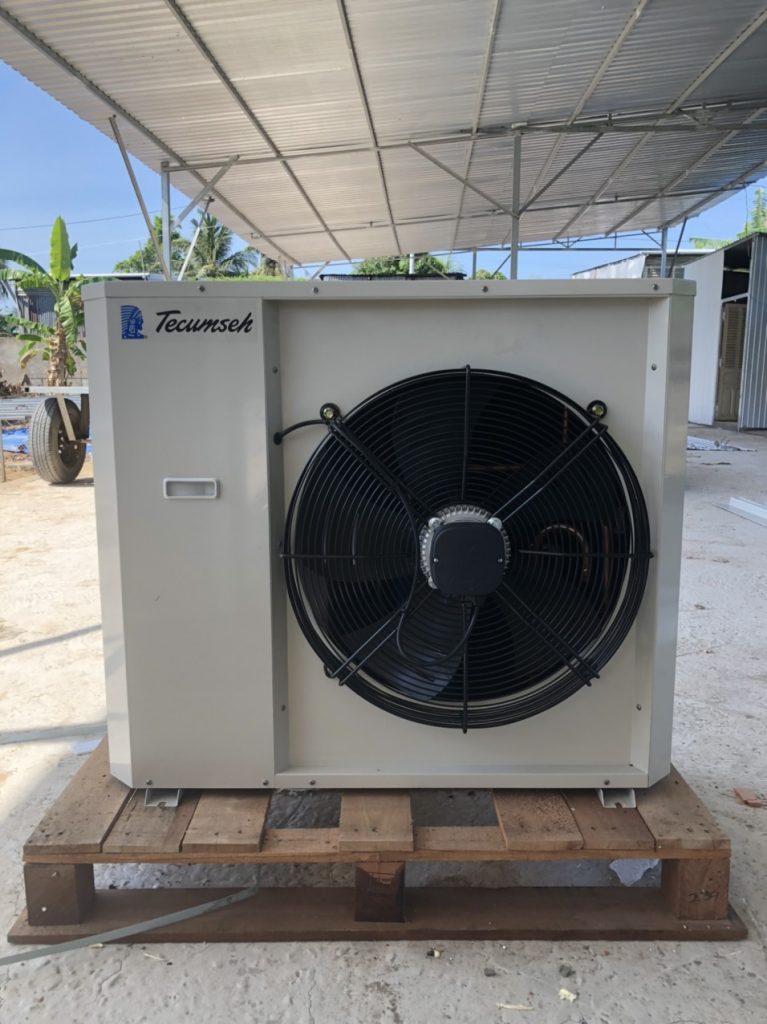 Dàn máy nén lạnh đảm nhiệm vai trò quan trọng khi lắp đặt kho lạnh
