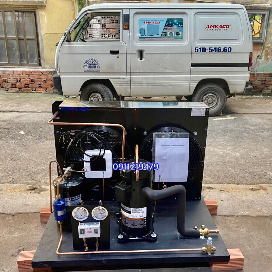 lắp đặt, sửa chữa cụm máy nén copeland 8hp ZB58KQ-TFD 2 zb38 5hp 3