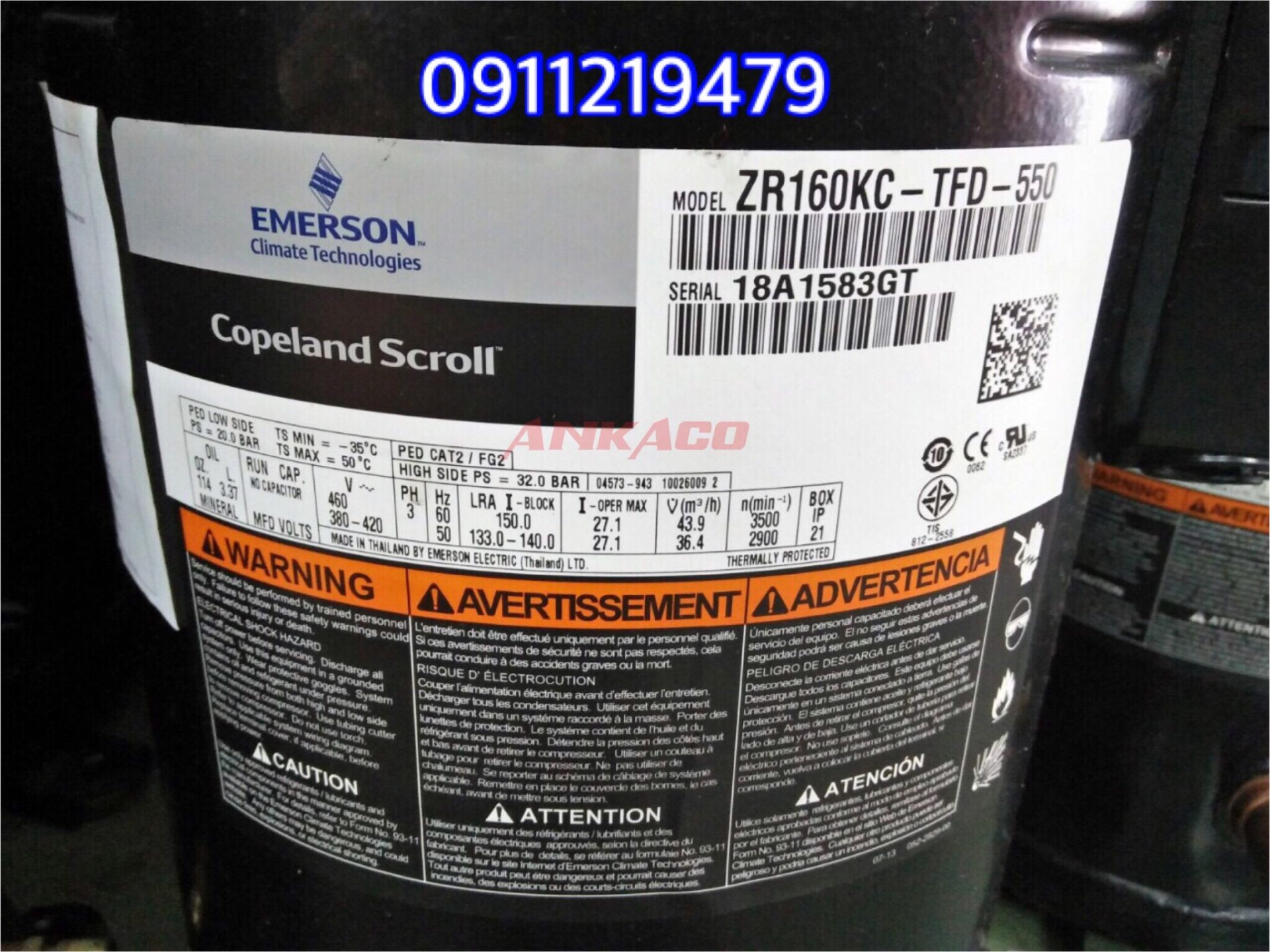 ZR160KC-TFD-550-1 ZR160KC TFD 550 1 1