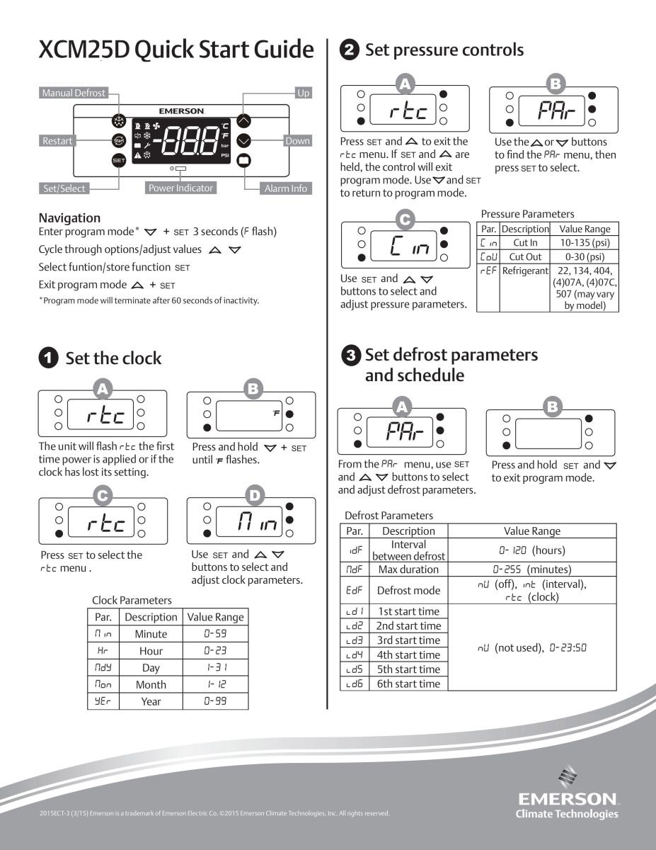 Bộ điều khiển Emerson XCM25D 6 bo dieu khien emerson XCM25D 1